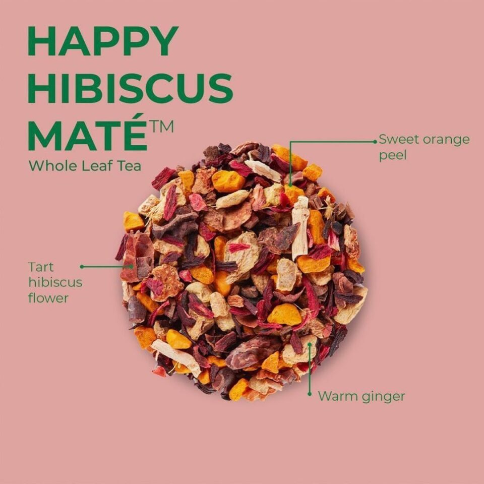 4:20 Product of the Day: Happy Hibiscus Mate Whole Leaf Tea @thegreenorganicdutc...