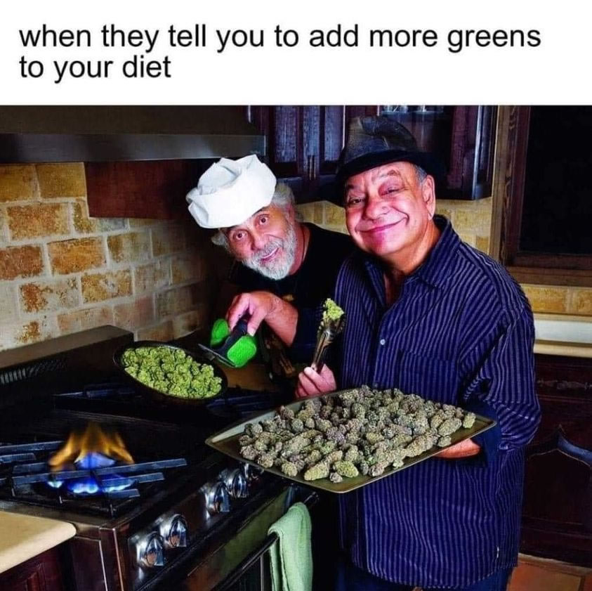 Cheech & Chong Weed Memes
